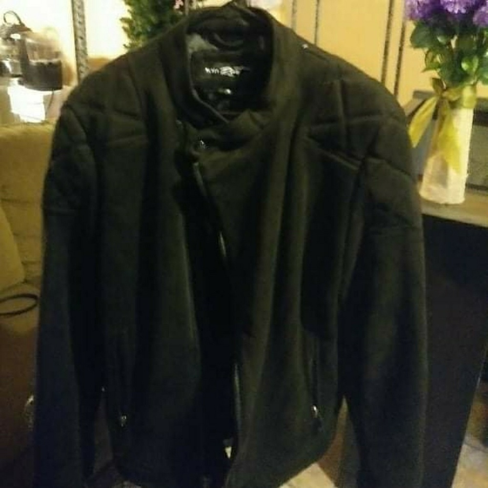 Men wilson leather bomber jacket